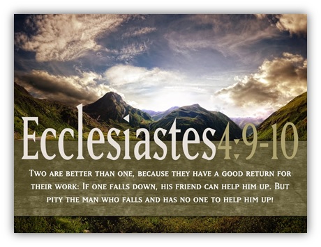 Ecclesiastes 4 9-10